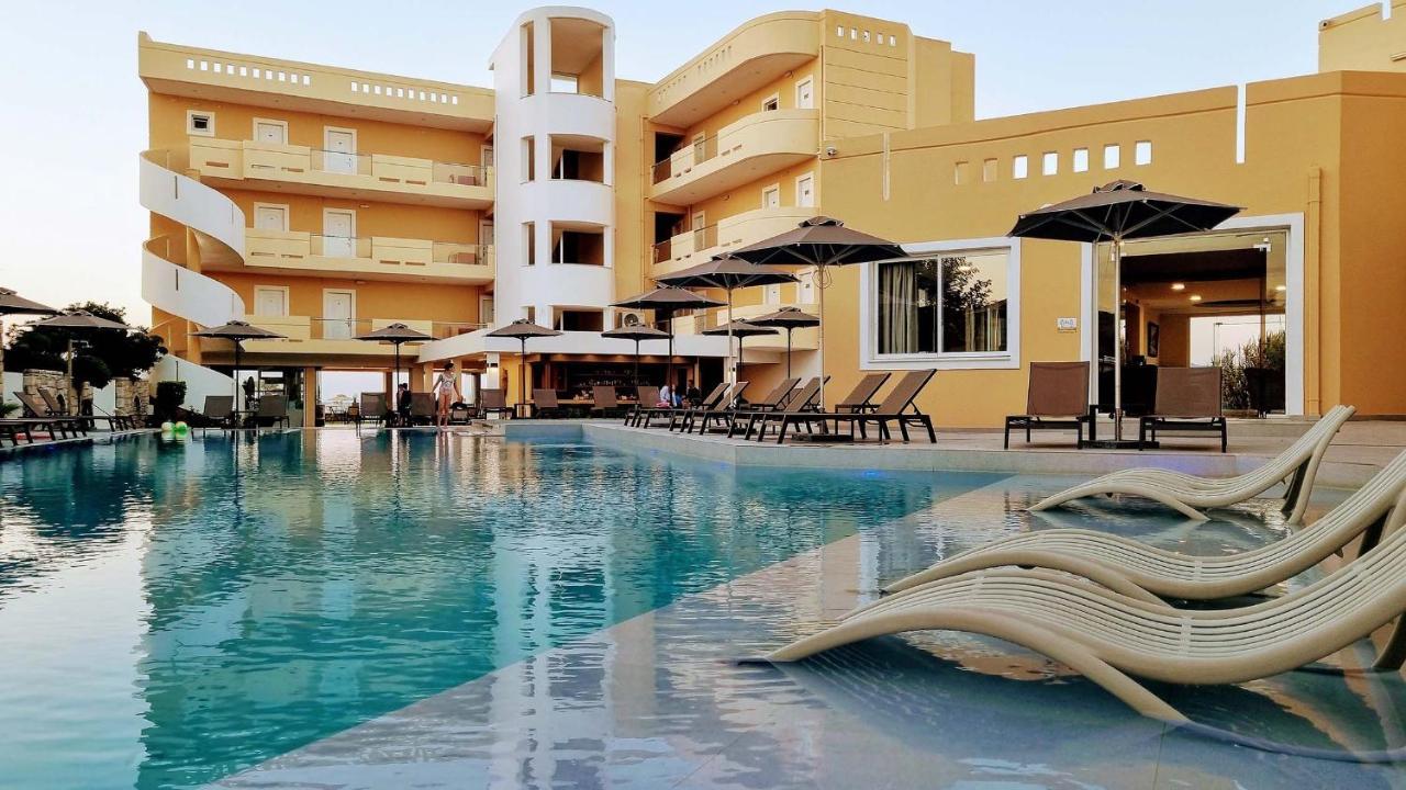 Sunny Bay Hotel Kíssamos Exterior foto